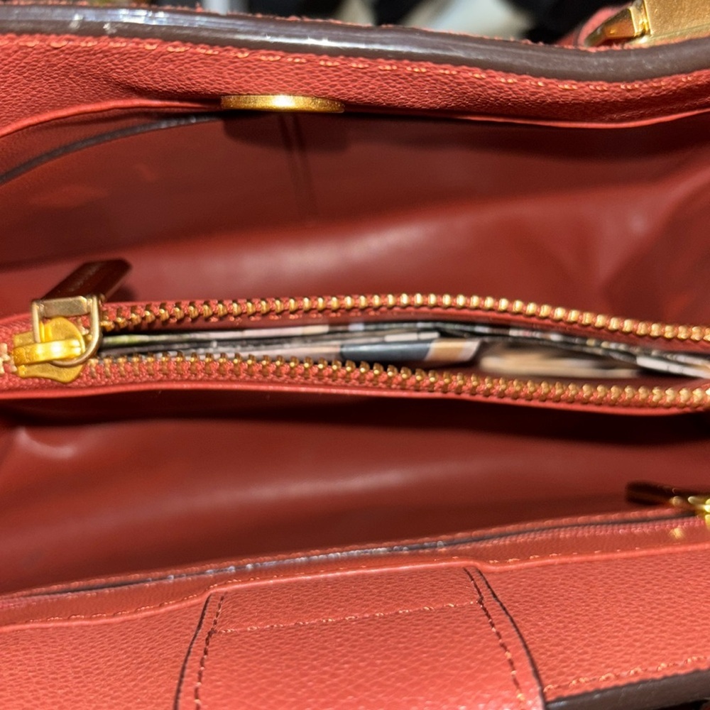 Charles & Keith Structured Top Handle Satchel Tote Bag Crossbody Shoulder Strap - Picture 7 of 9